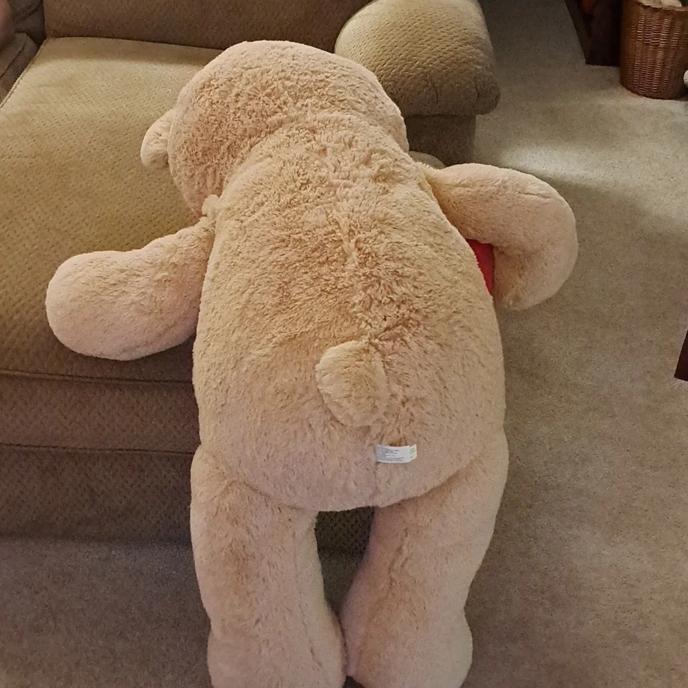 Giant Stuffed I Love U Teddy Bear - Picture 8 of 9